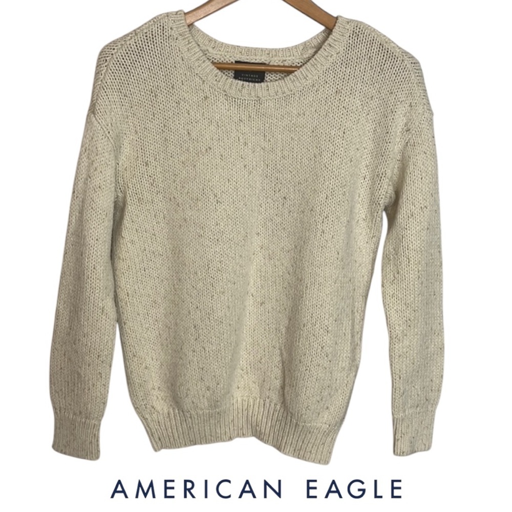 H8- small boyfriend sweater size S AMERICAN EAGLE OUTFITTERS